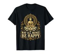 May All Beings Find Joy Bouddhiste Méditation Compassion Cadeau T-Shirt