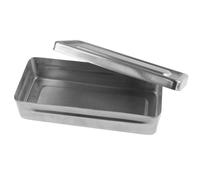 May - Boîte Instrument avec couvercle - Acier inoxydable