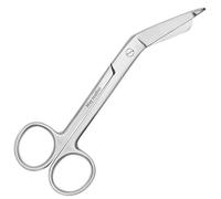 May - Ciseaux à pansement - Ciseau inox a bandage - longuer: 14,5 cm - acier inoxydable