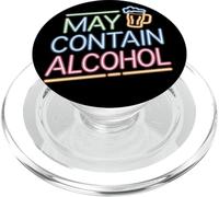 May Contain Alcohol Proverbe Drôle Alcool Mallorca Party PopSockets PopGrip pour MagSafe