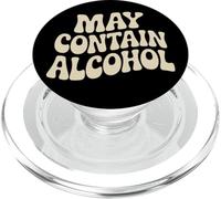 May Contain Alcohol Proverbe Drôle Alcool Mallorca Party PopSockets PopGrip pour MagSafe