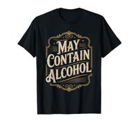 May Contain Alcohol Proverbe Drôle Alcool Mallorca Party T-Shirt