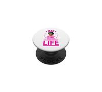 May Girl Living My Best Life Taurus Gemini Anniversaire Femme PopSockets PopGrip Adhésif