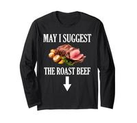 May I Suggest The Roast Beef Adult Humour Blague Inappropriée Manche Longue