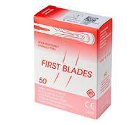 May Lames Gouges Stériles Figure 5 (50 Unités) pour Pédicure et Podologie, Compatibles avec Manche de Scalpel N°3