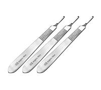 May Lot de 3 supports de scalpel Fig 3 en acier inoxydable