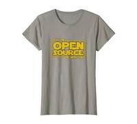 May Open Source Programming Fun Devops Software Linux Java T-Shirt, Femme, Ardoise, XL