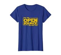 May Open Source Programming Fun Devops Software Linux Java T-Shirt, Femme, Bleu Royal, XS