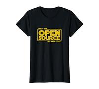 May Open Source Programming Fun Devops Software Linux Java T-Shirt, Femme, Noir, L