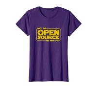 May Open Source Programming Fun Devops Software Linux Java T-Shirt, Femme, Violet, 3XL