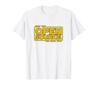 May Open Source Programming Fun Devops Software Linux Java T-Shirt, Homme, Blanc, 5XL