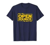 May Open Source Programming Fun Devops Software Linux Java T-Shirt, Homme, Bleu Marine, XL