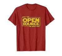 May Open Source Programming Fun Devops Software Linux Java T-Shirt, Homme, Canneberge, 3XL