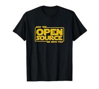 May Open Source Programming Fun Devops Software Linux java T-Shirt, Homme, Noir, L