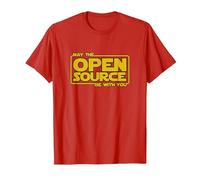 May Open Source Programming Fun Devops Software Linux Java T-Shirt, Homme, Rouge, XXL