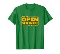 May Open Source Programming Fun Devops Software Linux Java T-Shirt, Homme, Vert Kelly, M