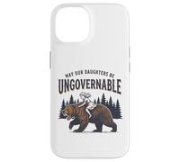 May Our Daughters Be Ungovernable | Fille Ours féministe Coque pour iPhone 14