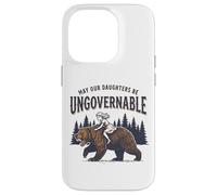 May Our Daughters Be Ungovernable | Fille Ours féministe Coque pour iPhone 14 Pro