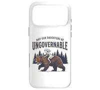 May Our Daughters Be Ungovernable | Fille Ours féministe Coque pour iPhone 17 Pro Max