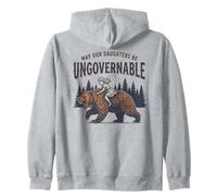 May Our Daughters Be Ungovernable | Fille Ours féministe Sweat à Capuche