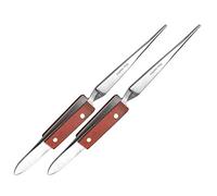 May - Pince à souder en croix - Acier inoxydable argent - Lot de 2