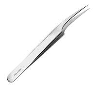 May - Pincette - Pince à épiler bricolage - Pince industrielles - Pince d'horloger - Pointes droites- Longueur: 12 cm - Acier inoxydable