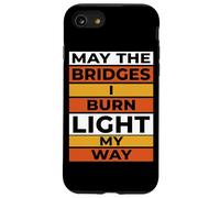 May The Bridges I Burn Light My Way Bandes des années 70 Coque pour iPhone SE (2020) / 7/8
