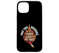 May The Bridges I Burn Light My Way Funny Goth Gothic Games Coque pour iPhone 15 Plus