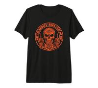 May The Bridges I Burn Light My Way Funny Goth Gothic Skull T-Shirt Haut de Gamme