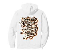 May The Bridges I Burn Light My Way Vintage années 70 Sweat à Capuche