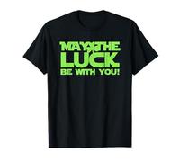 May The Luck Be with You Trèfle Pun Design T-Shirt