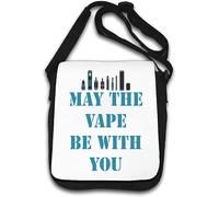 May The Vape be with You Sac à bandoulière Blanc, blanc, Taille unique