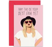 May This Be Your Best Era Yet Carte d'anniversaire pour fan de Swifty - Carte d'anniversaire pour amie - Cartes d'anniversaire pour fille, sœur, maman - Carte d'anniversaire amusante pour elle |