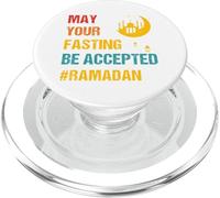 May Your Fasting Be Accepted - Ramadan Kareem Month 2026 PopSockets PopGrip pour MagSafe