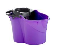 Maya 09050 Seau avec essoreur ovale 15 L Lila