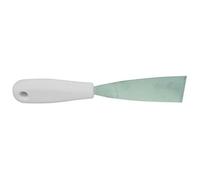 Maya 88040 - spatule Acier inoxydable, Flexible, MANCHE Plastique, 40 mm, Blanc