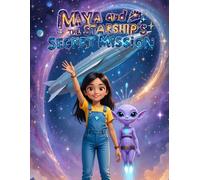 Maya and the Starship’s Secret Mission: A Magical Night of Stars, Friendship, and Cosmic Adventure