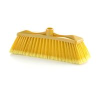 MAYA Balai Colors. Balayage Doux et Efficace pour l'Intérieur. Fibres Pet et Embout en Polypropylène. (Jaune)