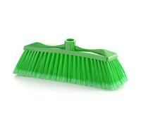 MAYA Balai Colors. Balayage Doux et Efficace pour l'Intérieur. Fibres Pet et Embout en Polypropylène. (Vert)