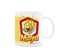 MAYA C04 - Gobelet avec anse dans un coffret cadeau. Impression de haute qualité. Tasse sous licence officielle. Tasse pour petit déjeuner/cadeau pratique. Mug pour tous les fans de Maya l'abeille
