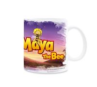 MAYA C07 - Gobelet avec anse dans un coffret cadeau. Impression de haute qualité. Tasse sous licence officielle. Tasse pour petit déjeuner/cadeau pratique. Mug pour tous les fans de Maya l'abeille.