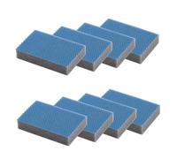 MAYA Éponge Professionnelle Evo XL pour Toutes Les Surfaces. Nettoie sans rayer ne Laisse Pas de résidus de Fibres. Lavable en Machine. Dimensions : 9 x 13,5 x 2,6 cm. Lot de 8 éponges à récurer