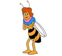 Maya l abeille figurine Mademoiselle Cassandre 8 cm