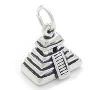 Maya Maya Pyramide en argent sterling charme .925 x 1 charmes Mayas