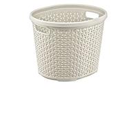 Maya Professional Tools 071215b Panier multi-usages ratan sans couvercle, 15 litres, beige