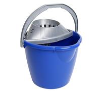 Maya Professional Tools 09037-N Seau avec égouttoir 13 L, bleu