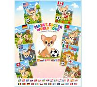 Maya Soccer World Tour: Color the World! - Coloring Book for Kids