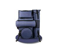 Maya Star Sac de transport multifonctions pour artistes et artistes 4K Sketchpad Épaule Sac à dos pour dessin, croquis, peinture, fournitures d'art Bleu