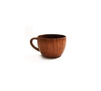 Maya Star Tasses à thé japonaises en bois de jujube naturel - Tasses à thé en bois massif - Tasse à café - Tasse à vin pour boire du thé, du café, des boissons chaudes - A3