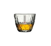 Maya Star Verre à whisky transparent de style japonais - Motif Glacier A6